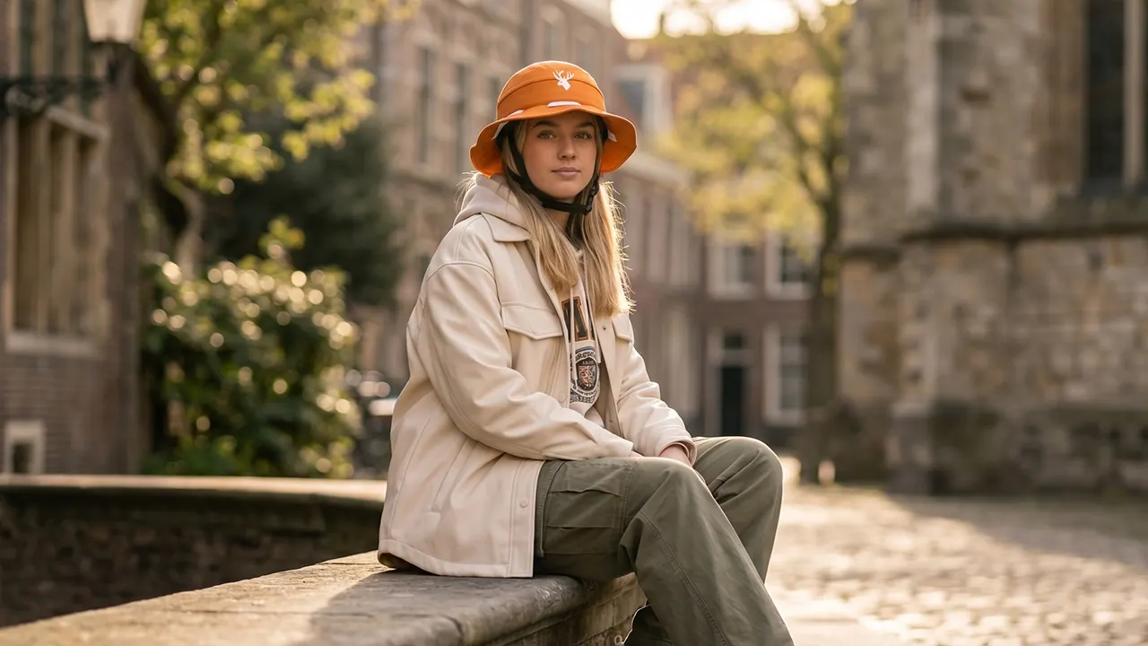 Vero helmcover bucket hat stijl