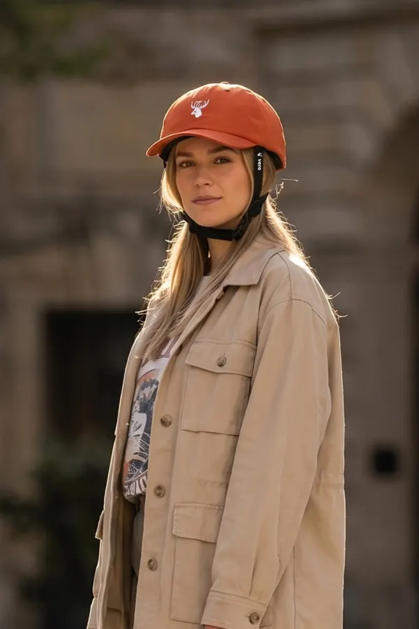 Vero Helm Cover Orange cap